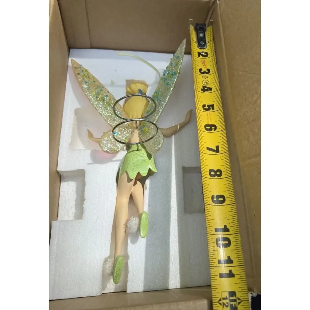 1990 Disney Tinker Bell Tree Topper Mickey Very Merry Christmas Rare OriginalBox - Picture 15 of 16
